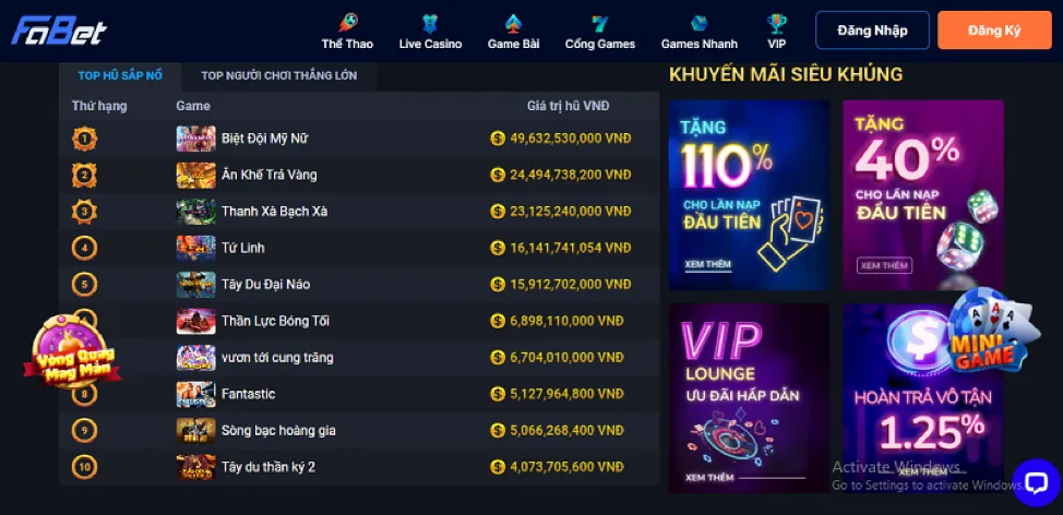 Game nổ hũ cổ điển